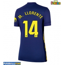 Atletico Madrid Marcos Llorente #14 Auswärtstrikot Frauen 2025-26 Kurzarm